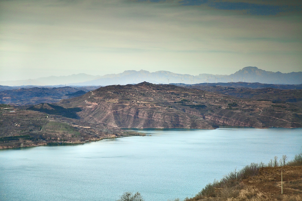 沿黄公路小浪底水库万山湖随拍