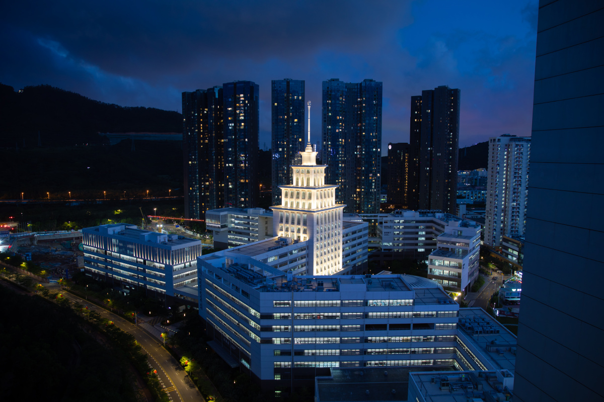 深圳大学城的夜