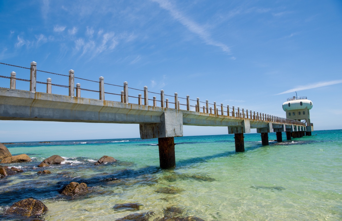 海南文昌抱虎角阳光沙滩海浪真的很美