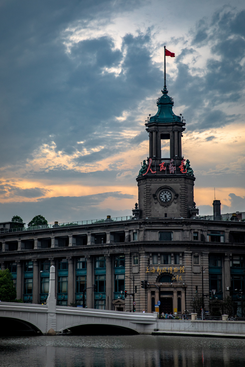 夕阳下的上海邮政博物馆 - 从翔 - 图虫