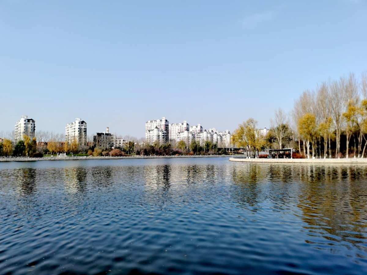 带状公园里的好风景伊通河中段治污效果明显