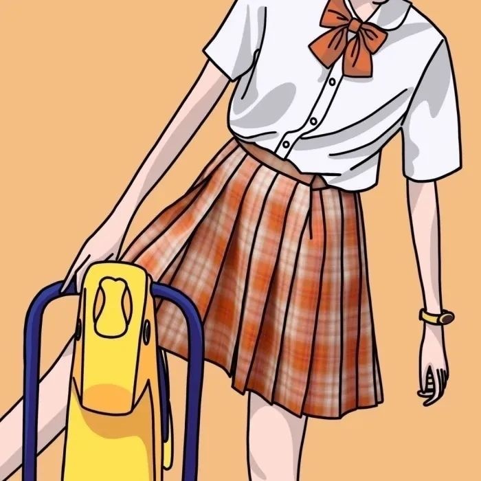 手绘的jk制服