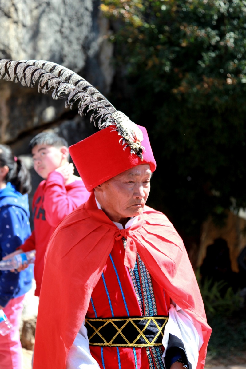 云南印象之黎族老人