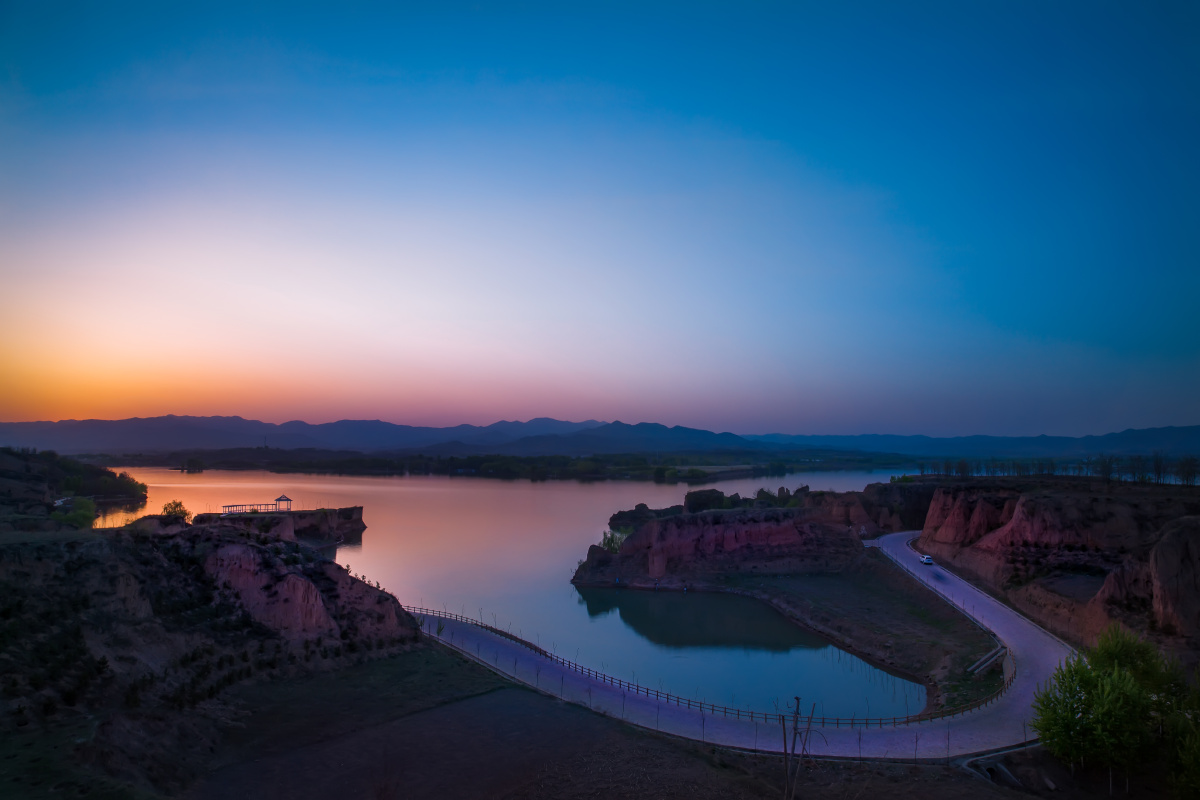 《云竹湖》风光