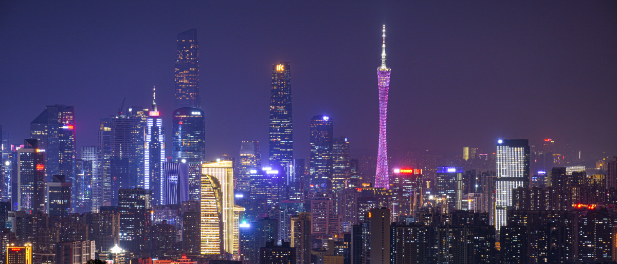 广州城市夜景