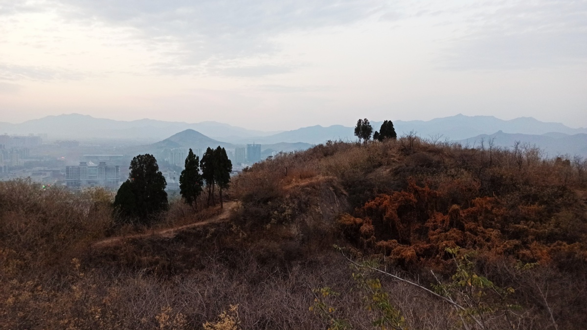 邹平是个好地方2020年11月12日邹平黄山公园