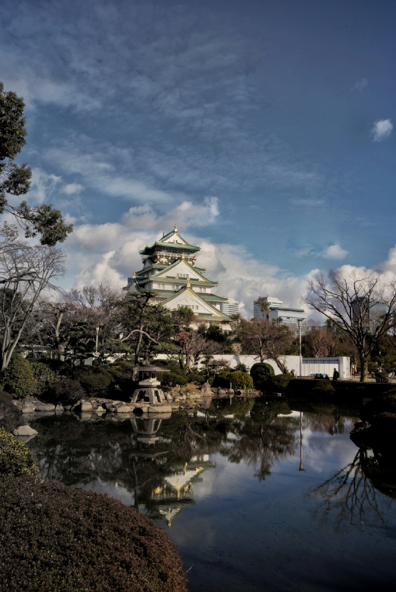 大阪城公园日本
