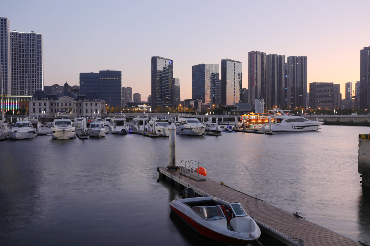 大连东港商务区