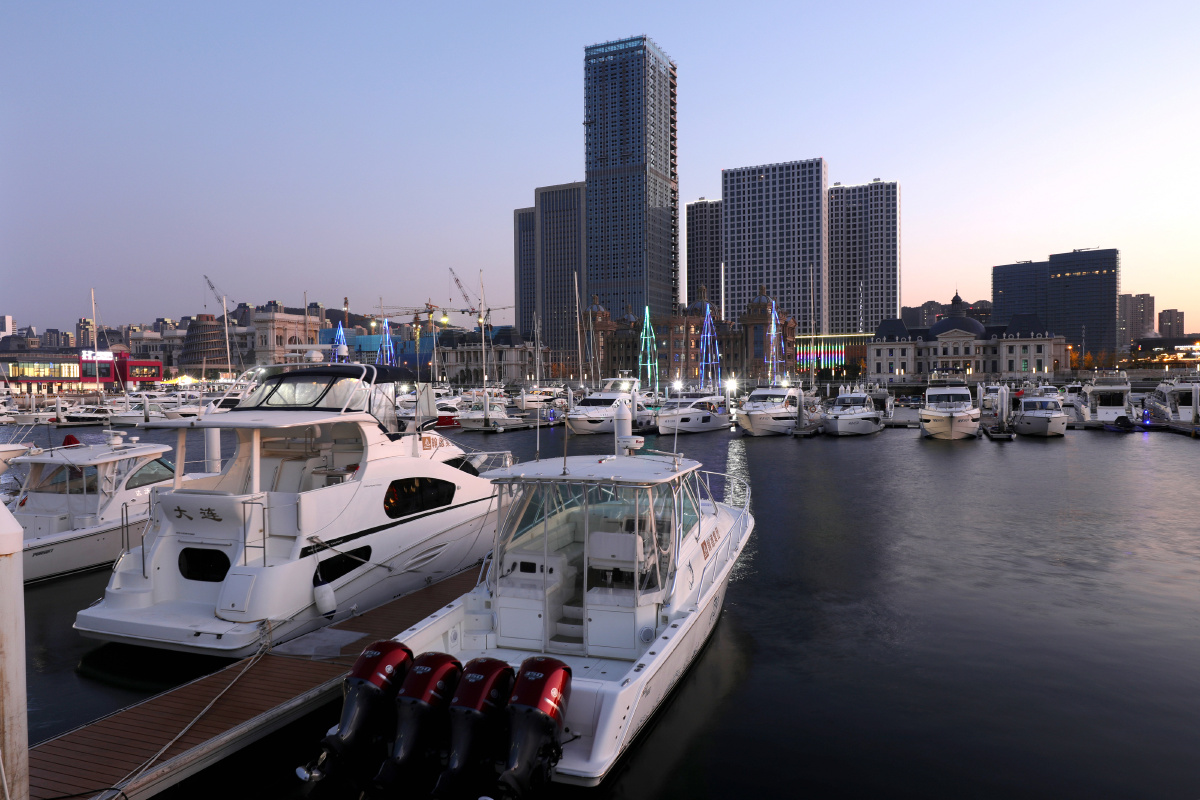 大连东港商务区