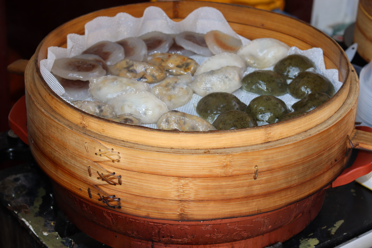 深圳甘坑客家小镇街头美食