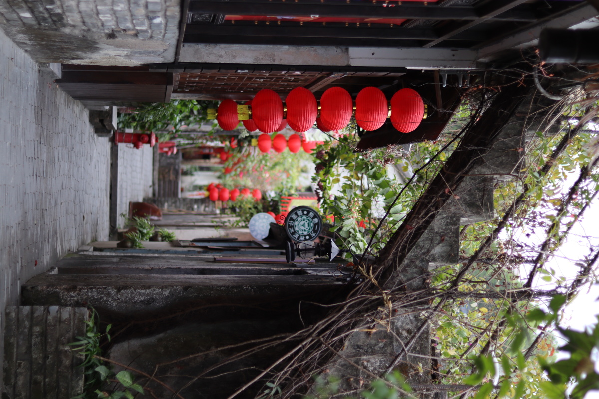 深圳甘坑客家小镇巷子