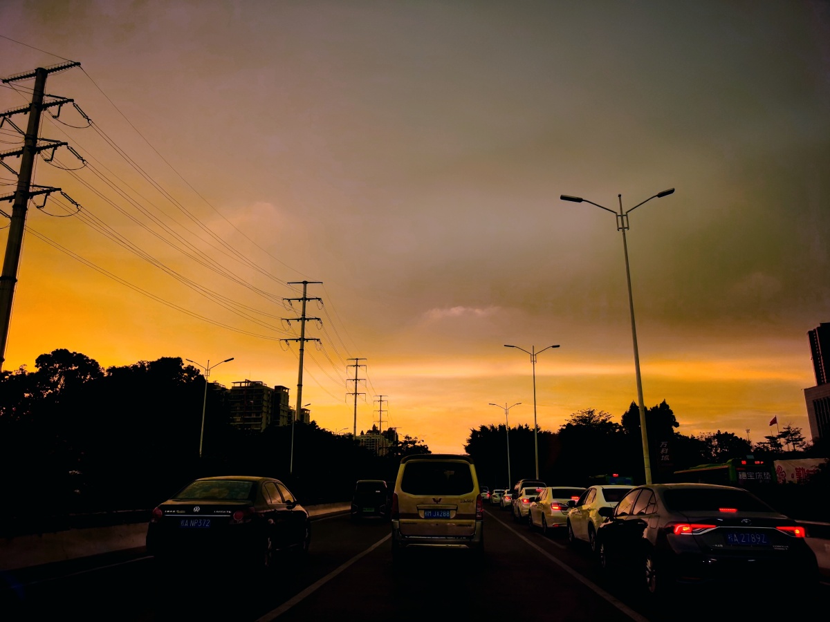 下班路上的天际线 - 风景伊人