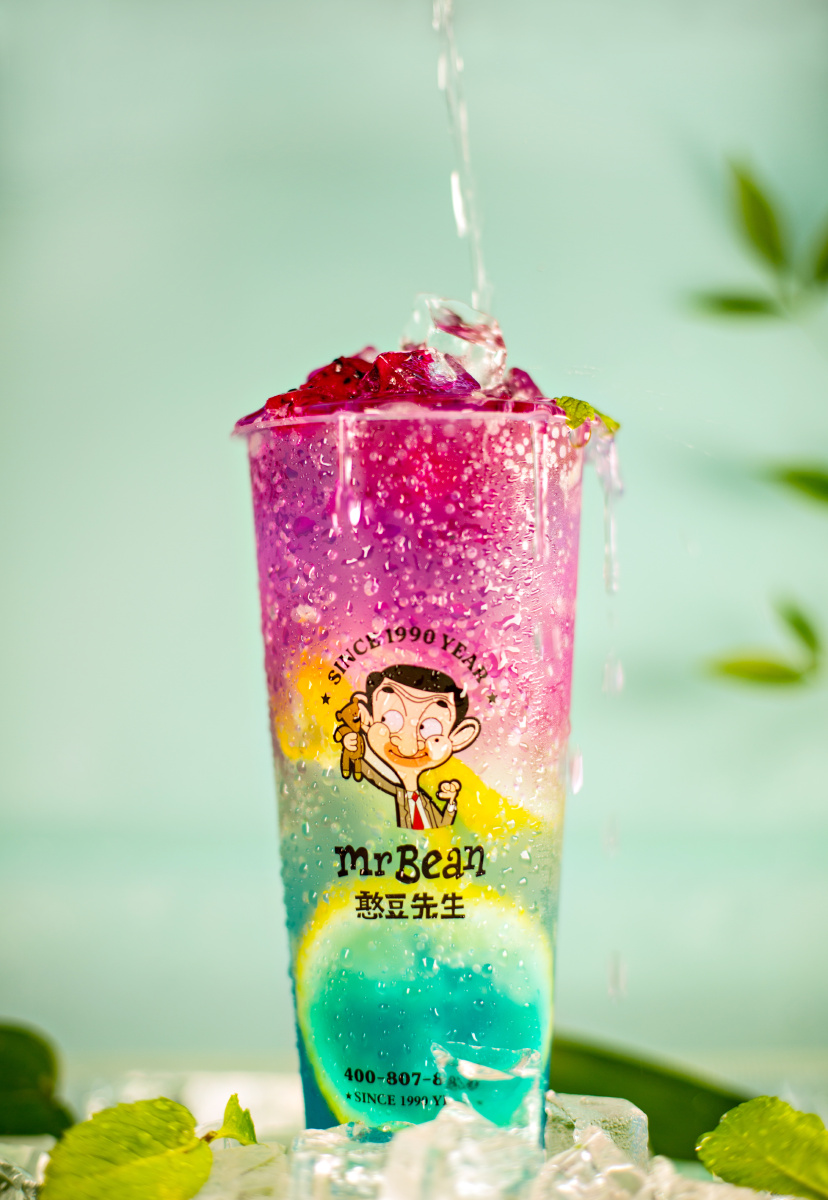 今天拍了个夏日冷饮宣传照