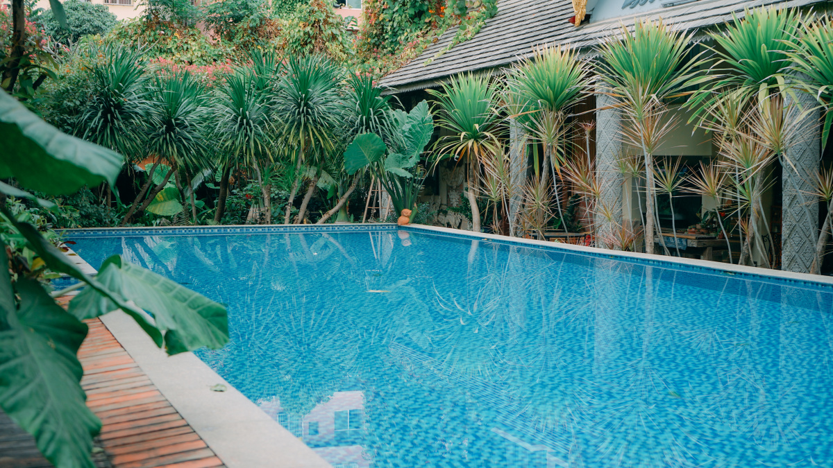 西双版纳民宿度假村泳池