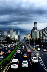雨后的北京 手机拍摄