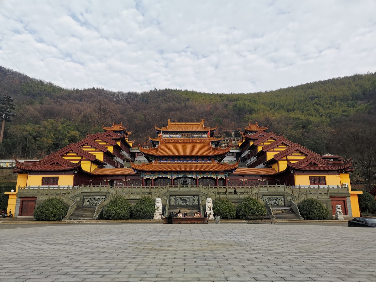 溧水东庐山观音寺这里钟灵琉秀为百里秦淮河的源头古有东庐叠巘的名头