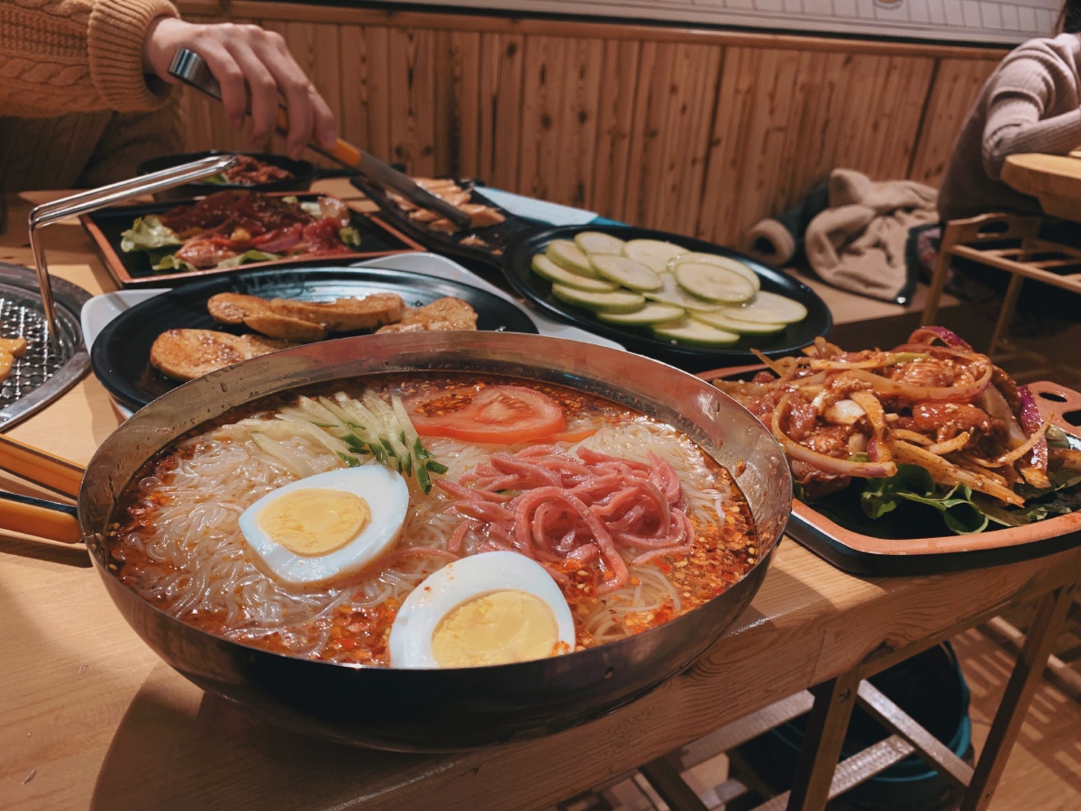 是吃烤肉的一天