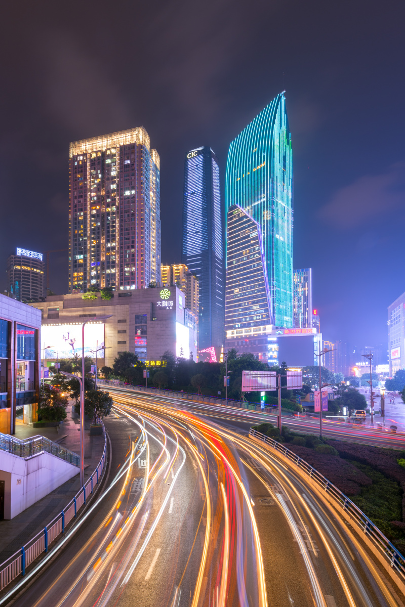 观音桥 - 斜斜背影