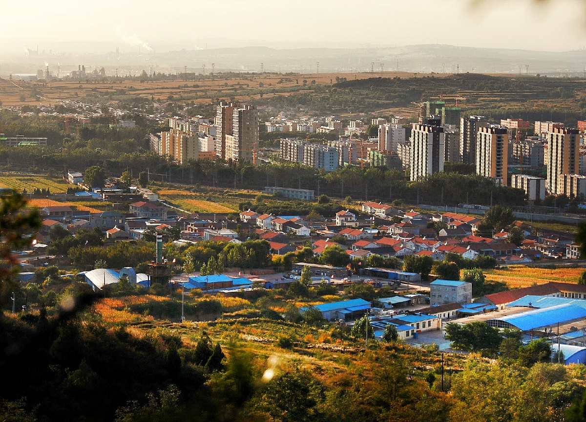 俯瞰潞城区