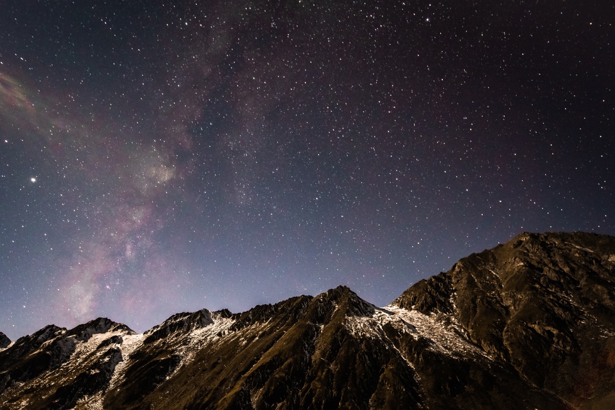 巴朗山云海星空
