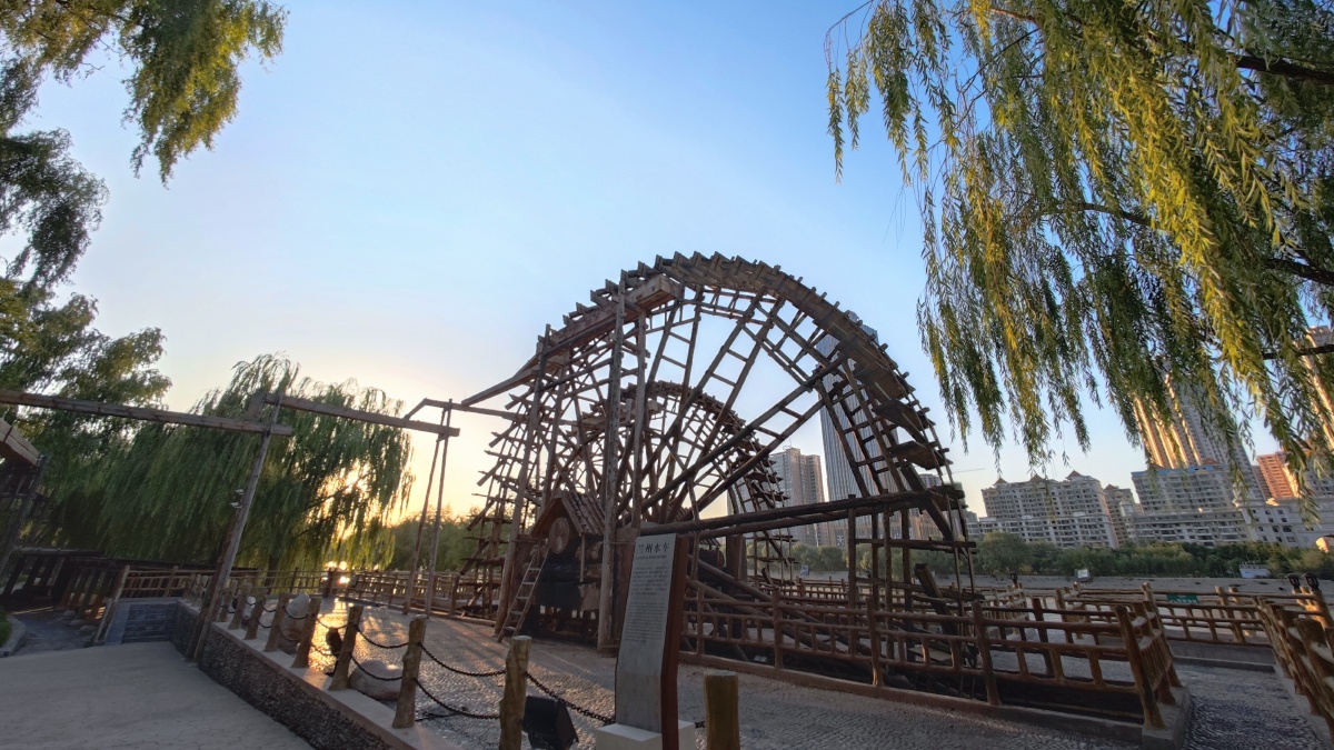 甘肃兰州水车博览园黄河水车