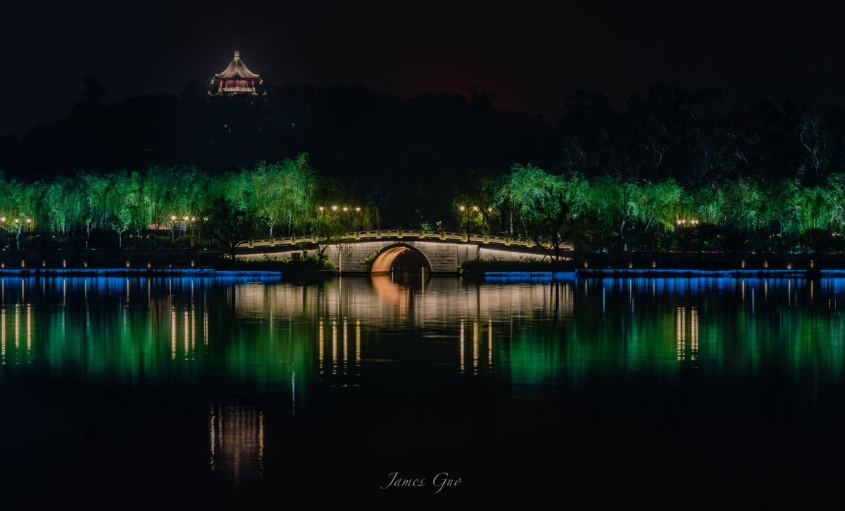 福州西湖夜景