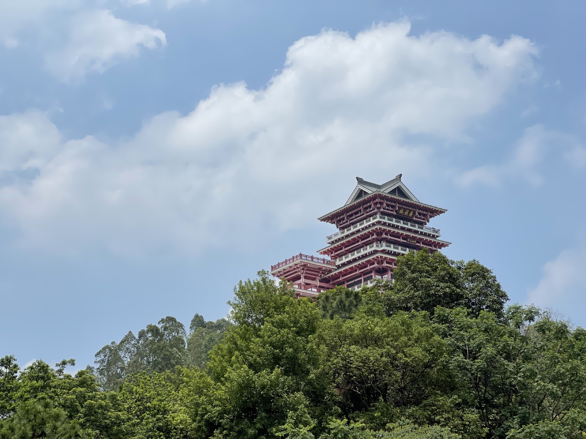 佛山里水展旗楼