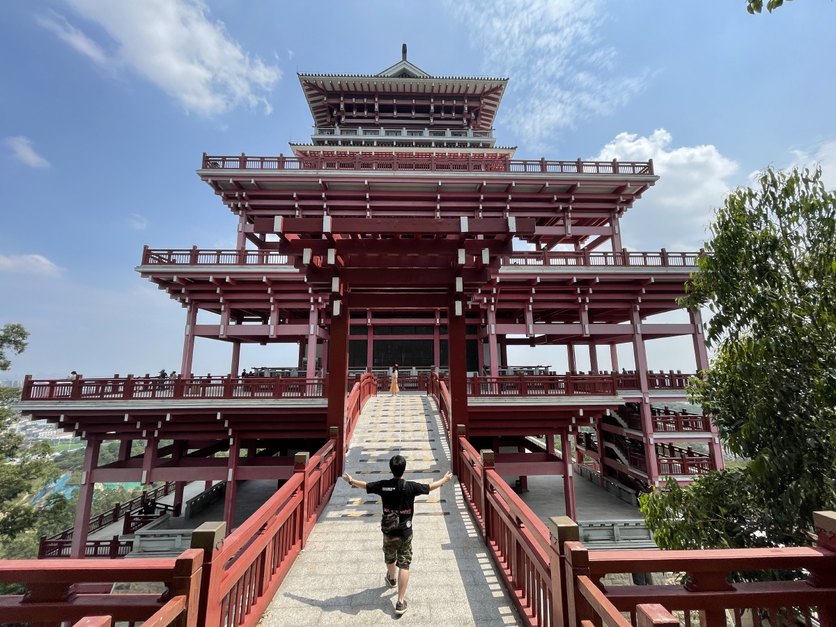 佛山里水展旗楼