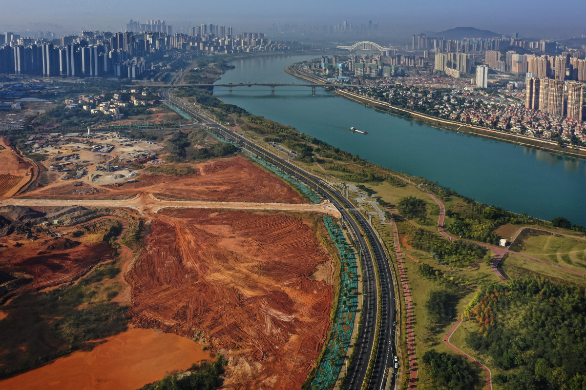 南宁灵龟山公园风光