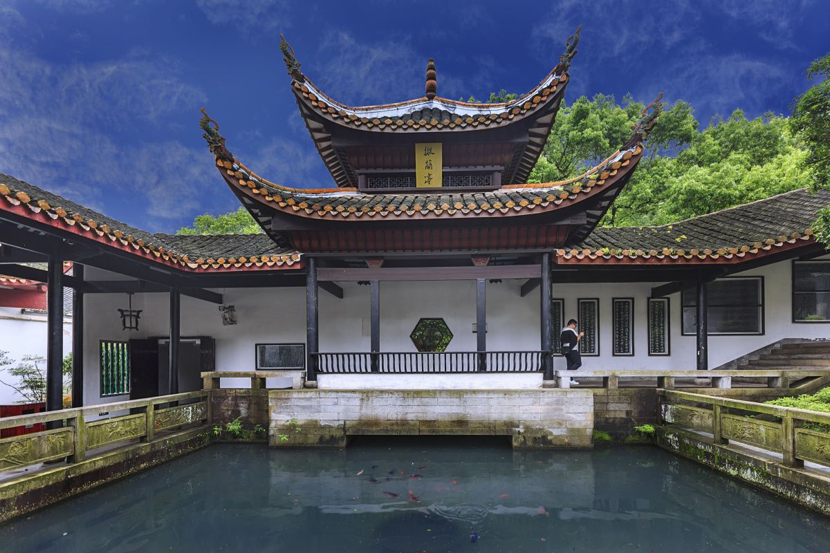 岳麓书院爱晚亭