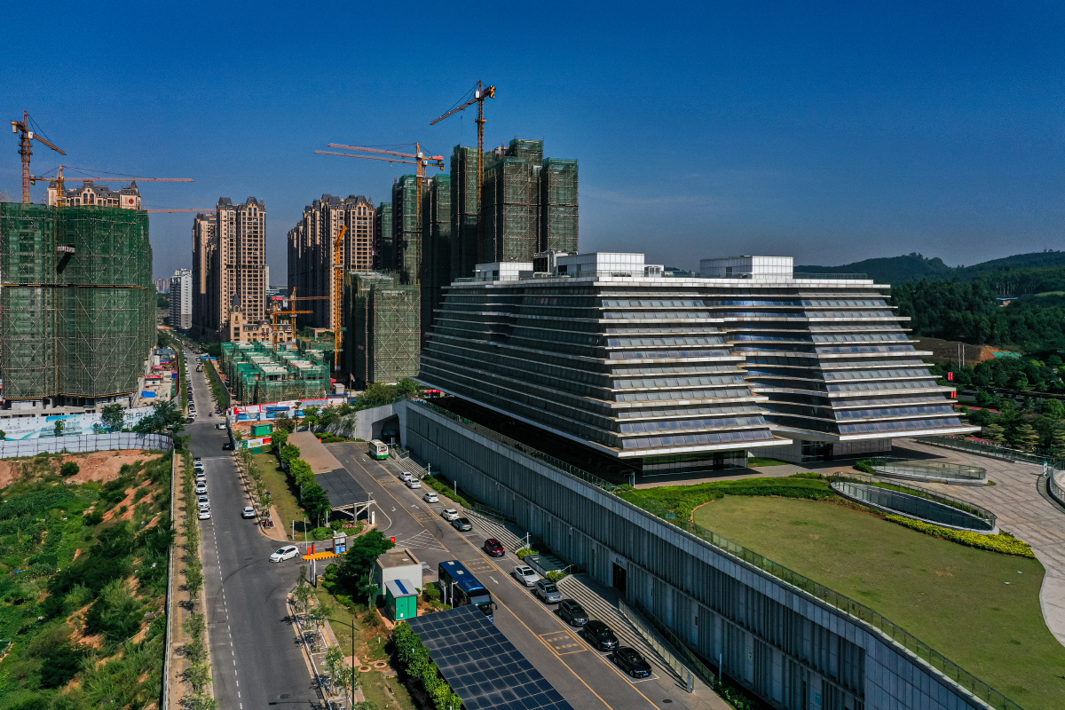 南宁五象新区风貌