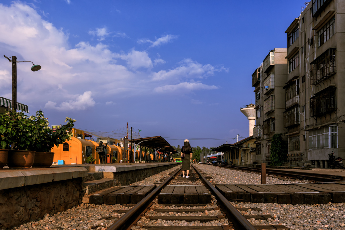 云南建水临安火车站