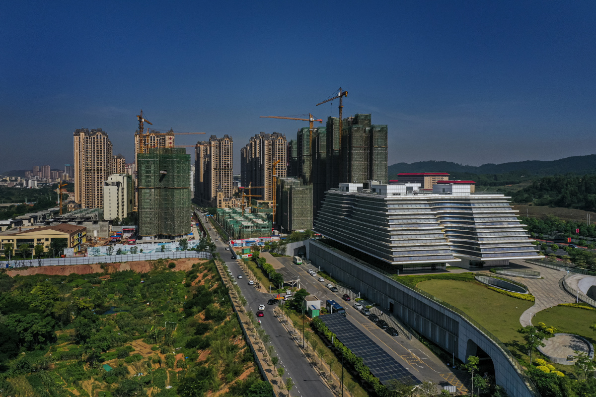 南宁五象新区风貌