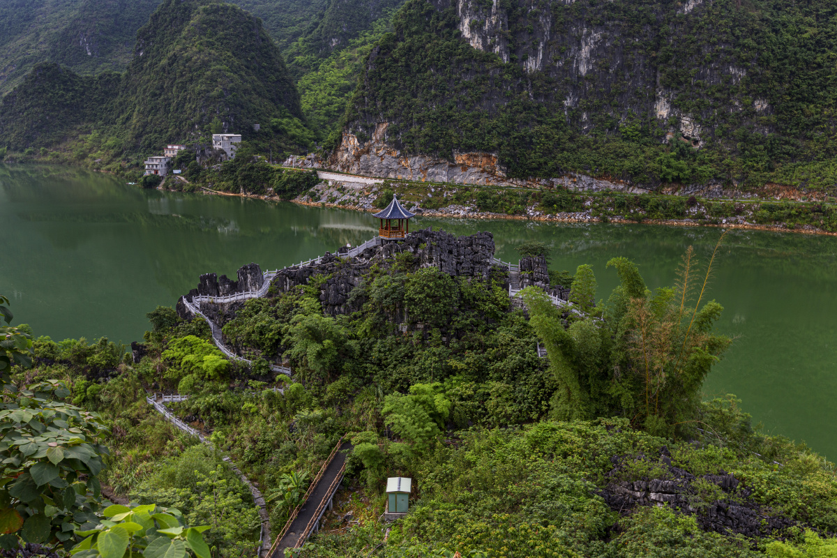 20200704凌云县浩坤湖风光