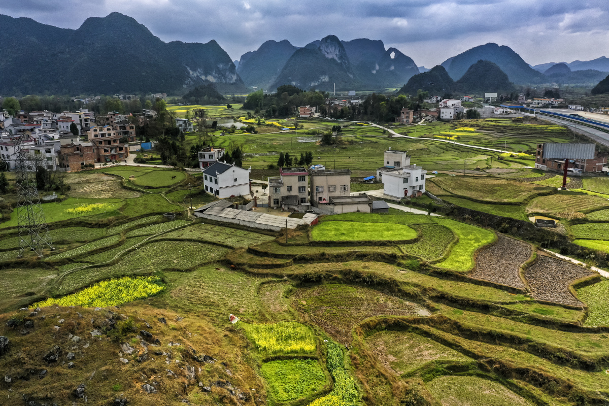 贵州独山县新寨田园自然风光 - 快乐摄影人cdf