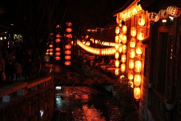 大研古镇之夜