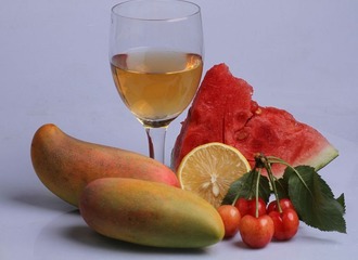 葡萄酒水果