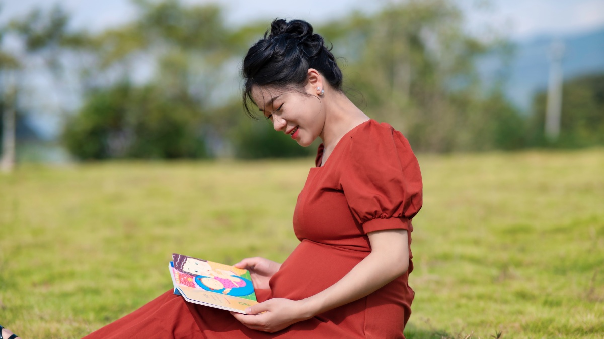 孕妇照出炉毕竟这么美不能我一个人欣赏