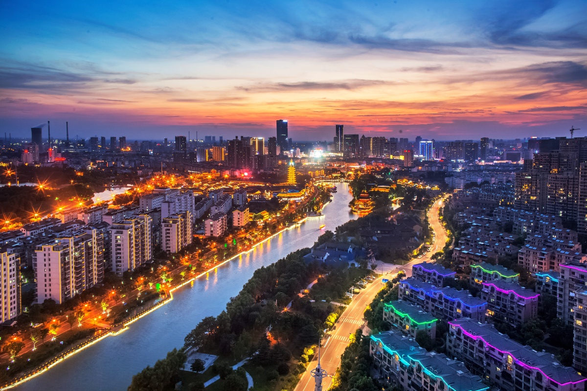 摄于江苏省淮安市