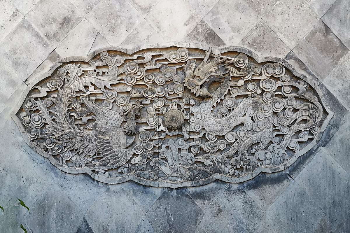 古代匠人的智慧墙壁高浮雕壁画