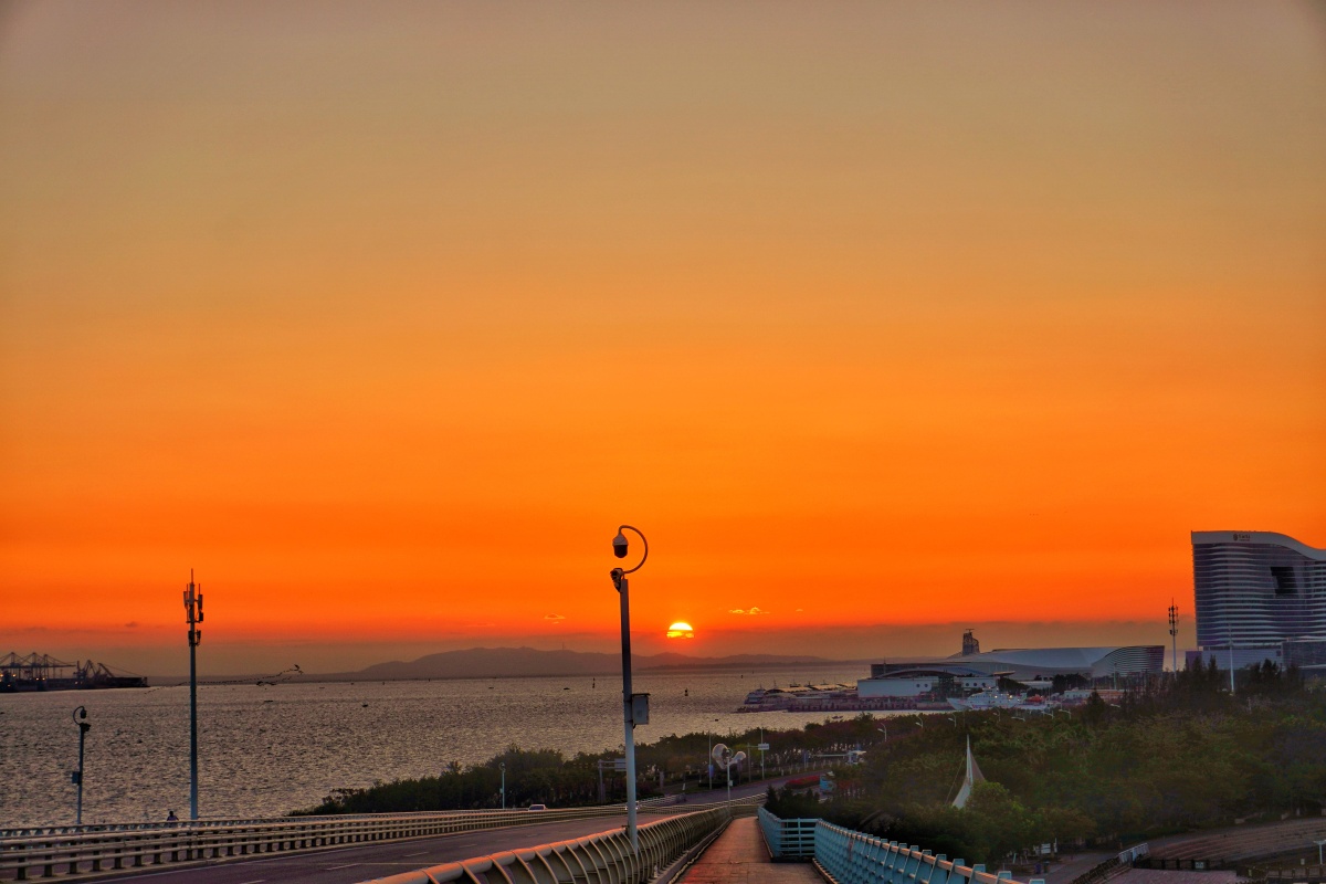 厦门五缘湾海滩