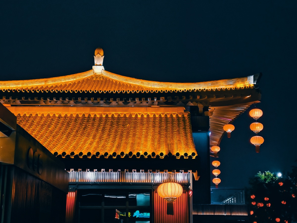 大唐不夜城建筑西安