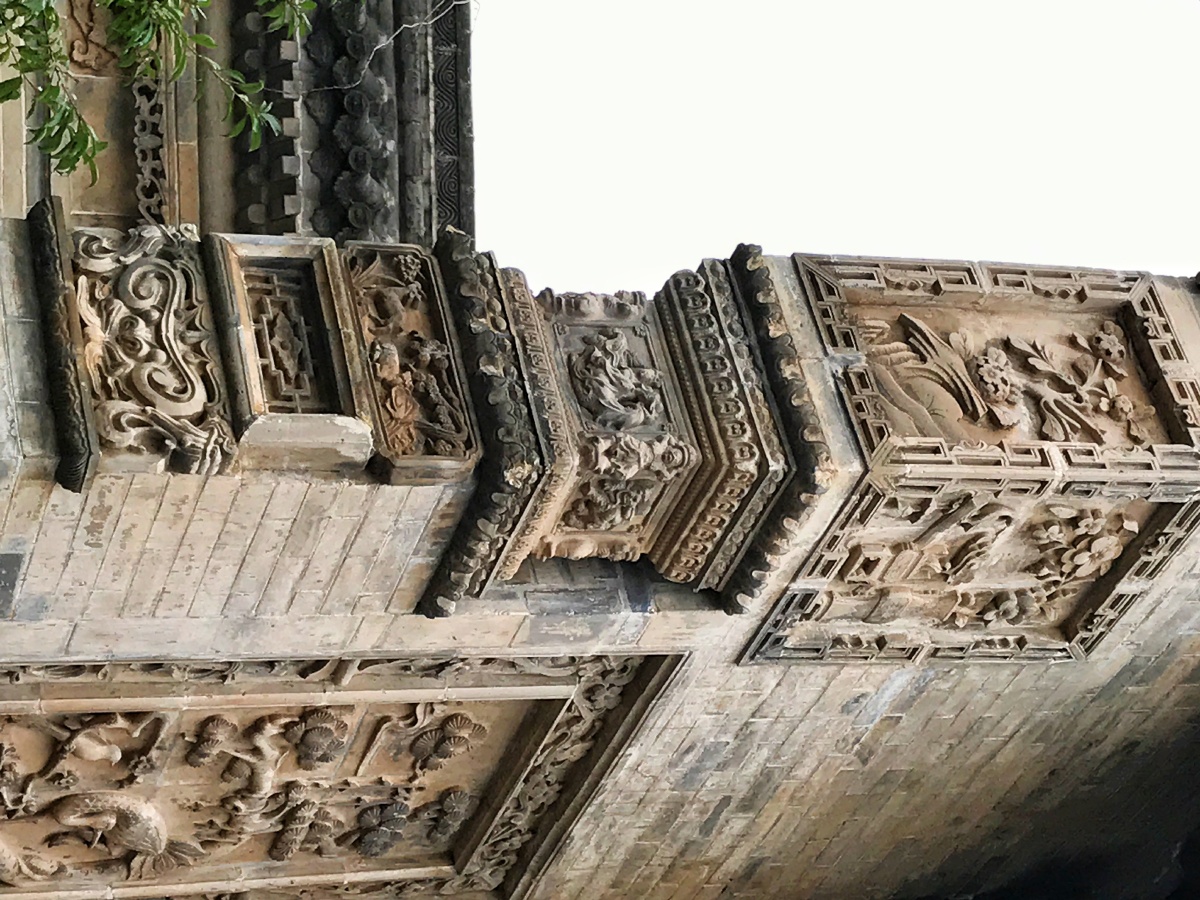 西安关中民俗艺术博物院建筑局部