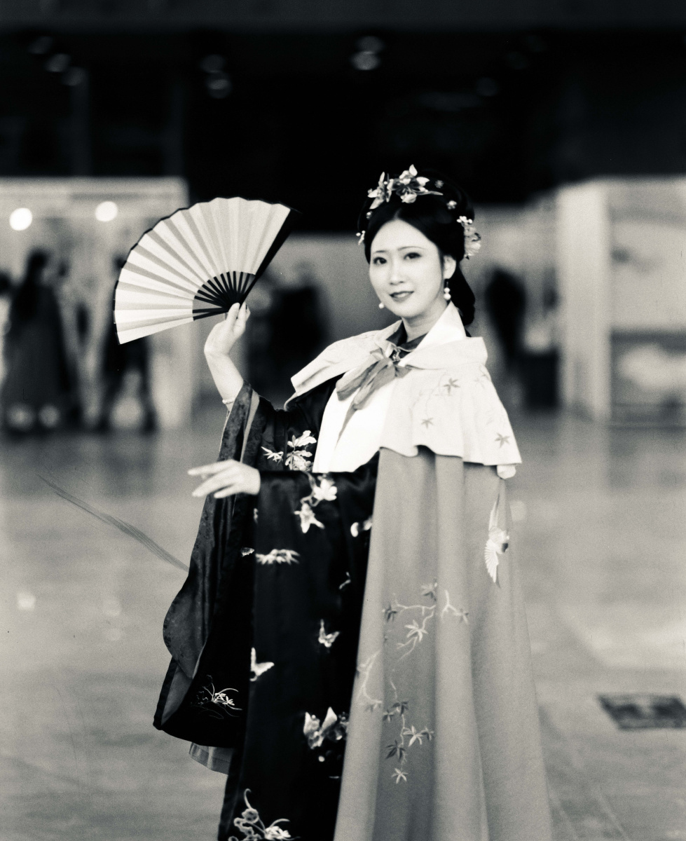 67胶片黑白汉服