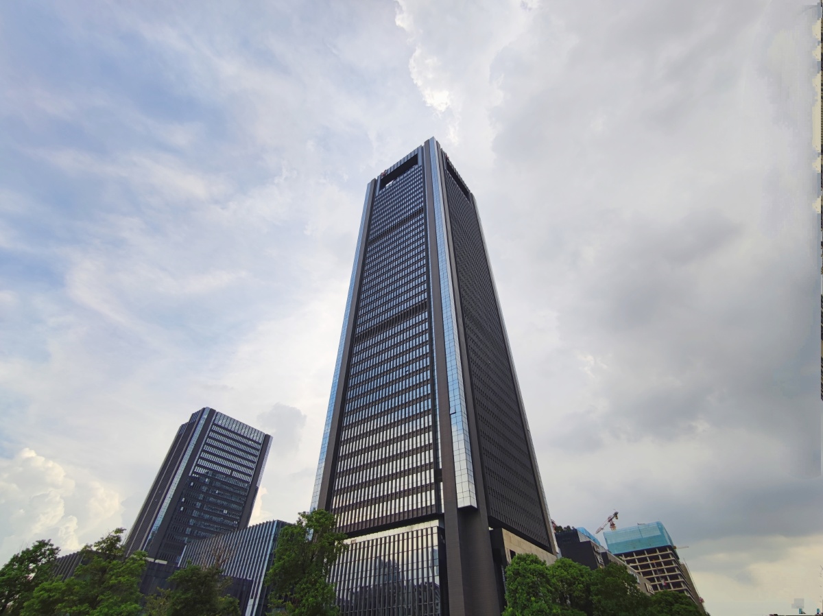 大楼#办公室市中心城市建筑大赏天际线现代城市#广州地铁还没有人打赏