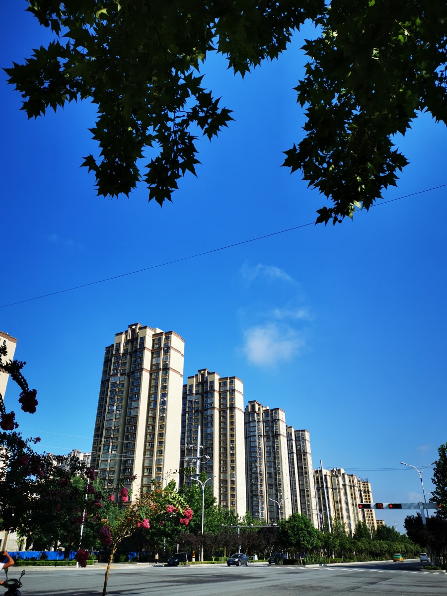 晴空万里碧空如洗