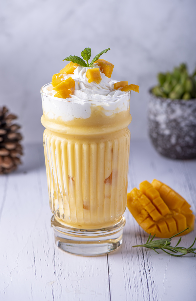 优格饮品,杨枝甘露!色彩诱人的饮品! - 一伊摄影