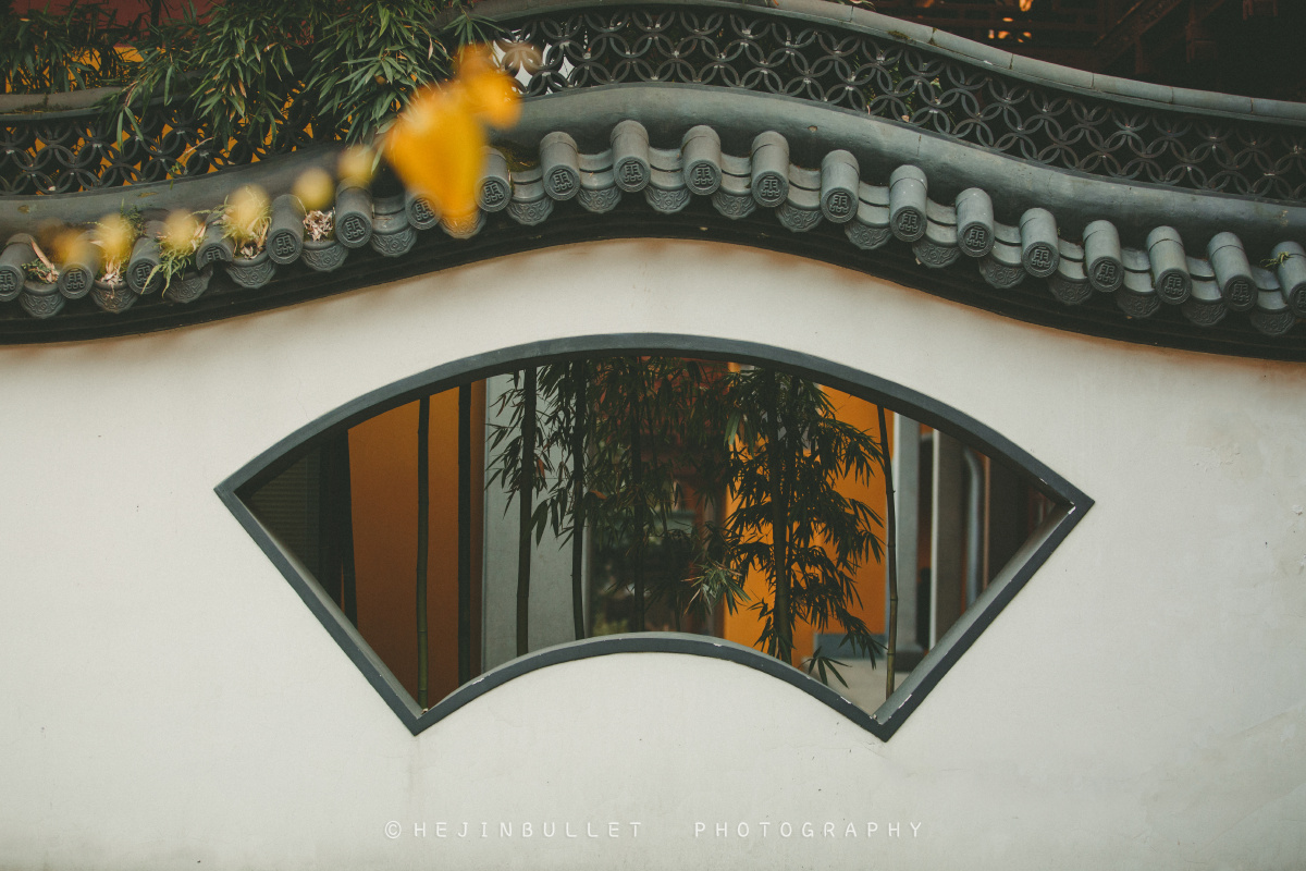 一窗素竹,心已禅寂