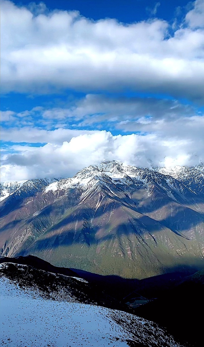 蜀山之王贡嘎雪山