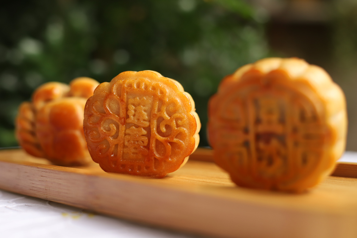 广式月饼甜蜜中秋